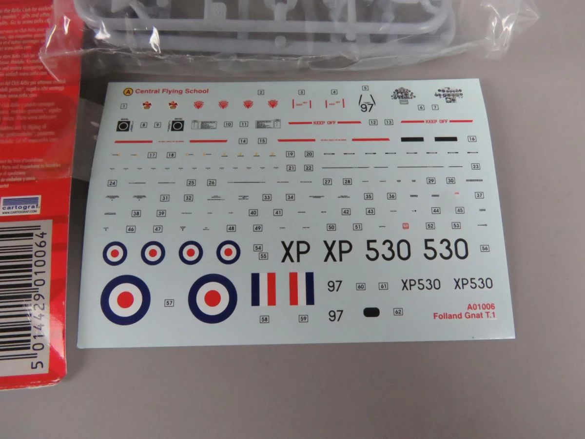 Airfix modelbouw Folland Gnat T.1 - foto 4