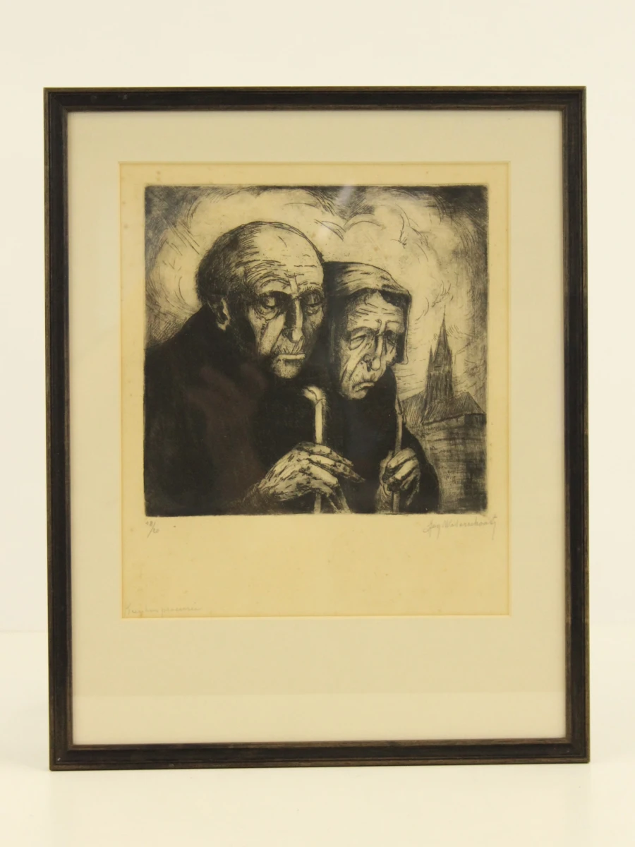 'Keerskens processie' ets Jan Waterschoot (1892 – 1968) - foto 2