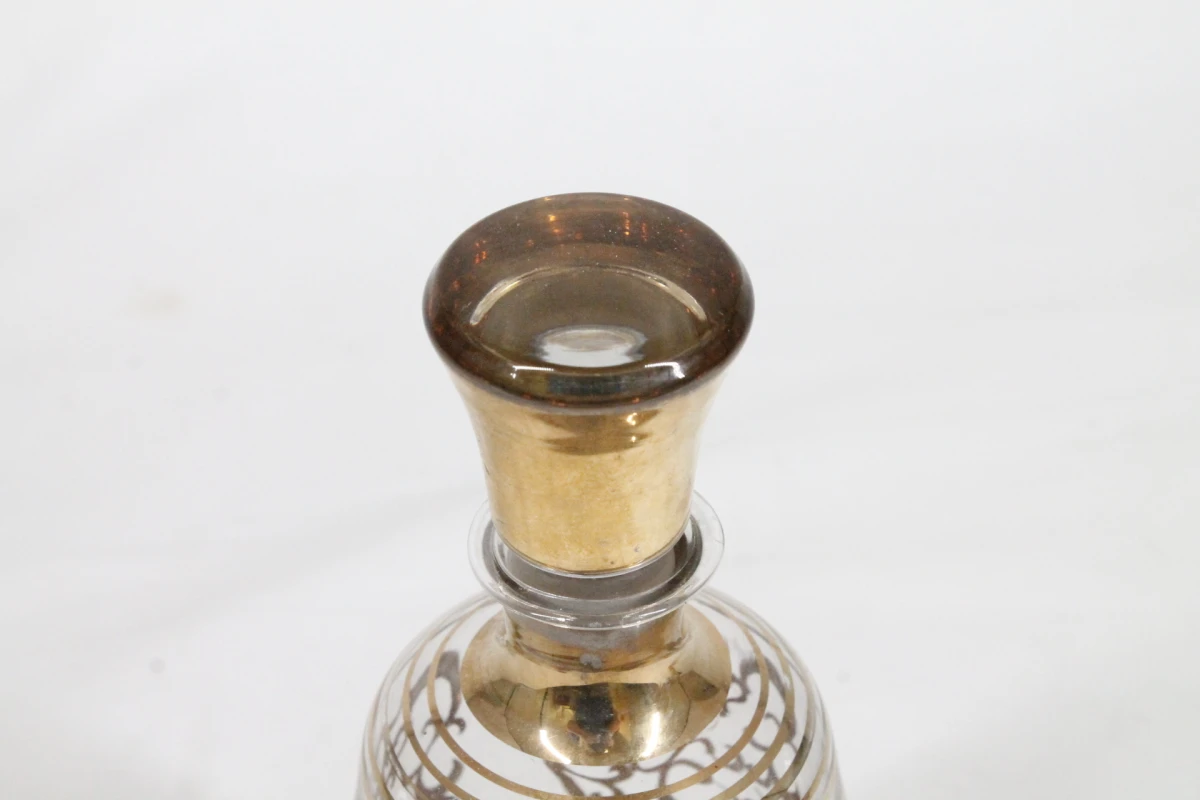 Vintage Boheems glazen likeurset - foto 5