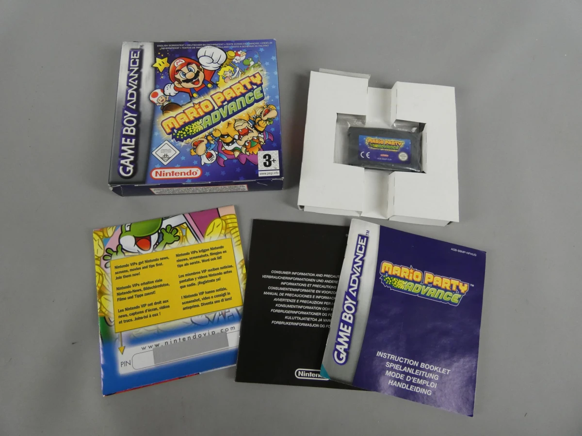 Set van 4 Nintendo Game Boy Advance games in doos (Getest en werkt) - foto 2