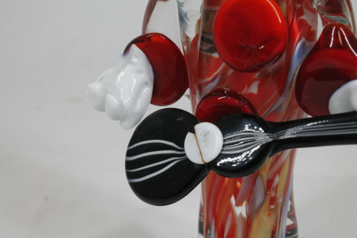 Vintage glazen clown van Murano-glas - foto 3