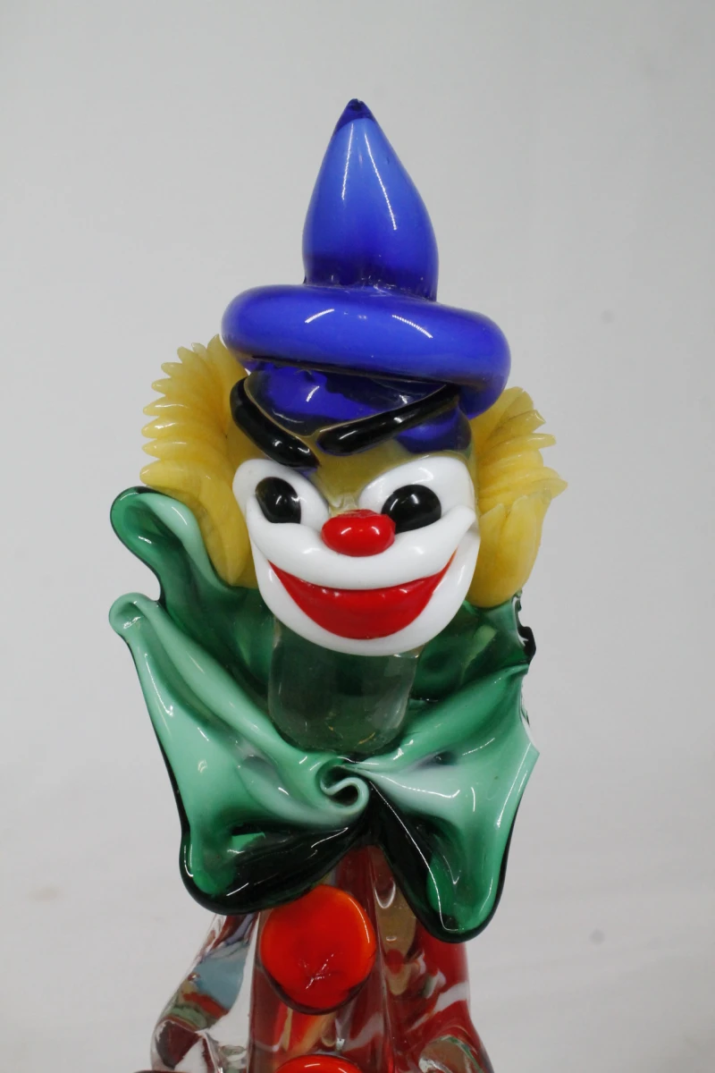 Vintage glazen clown van Murano-glas - foto 4