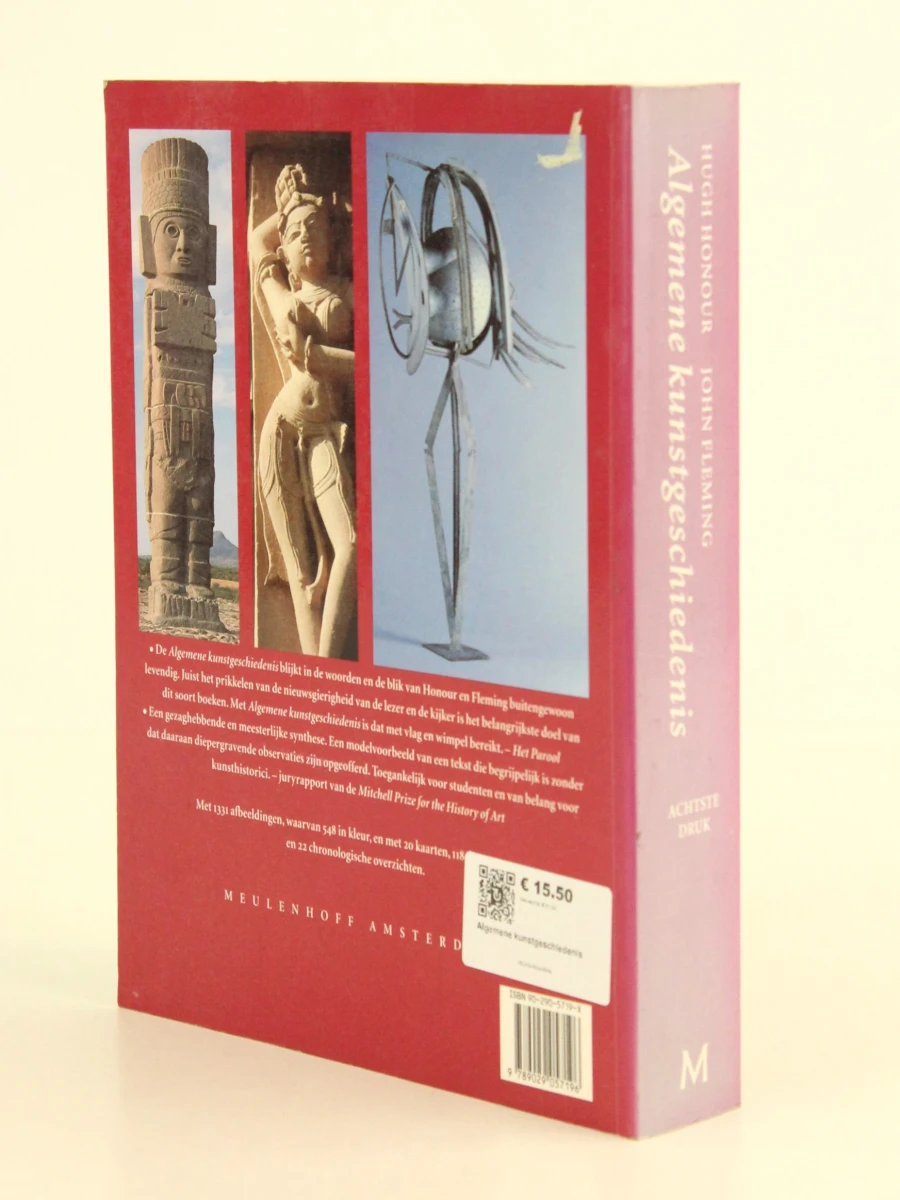 Algemene Kunstgeschiedenis Hugh Honour & John Fleming Uitgeverij Meulenhoff softcover achtste druk - foto 2