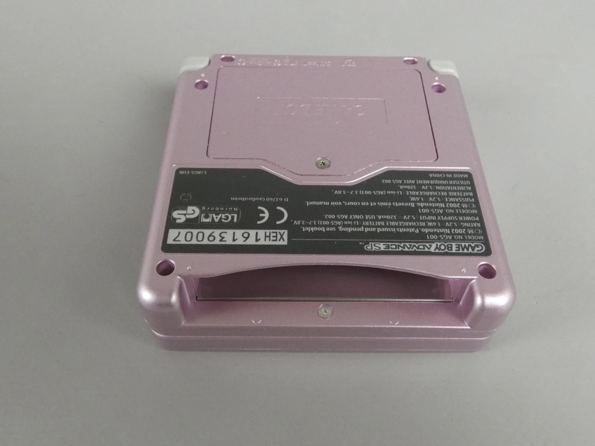 Nintendo Game Boy Advance SP Pink Limited Edition met doos (Getest en werkt) - foto 8