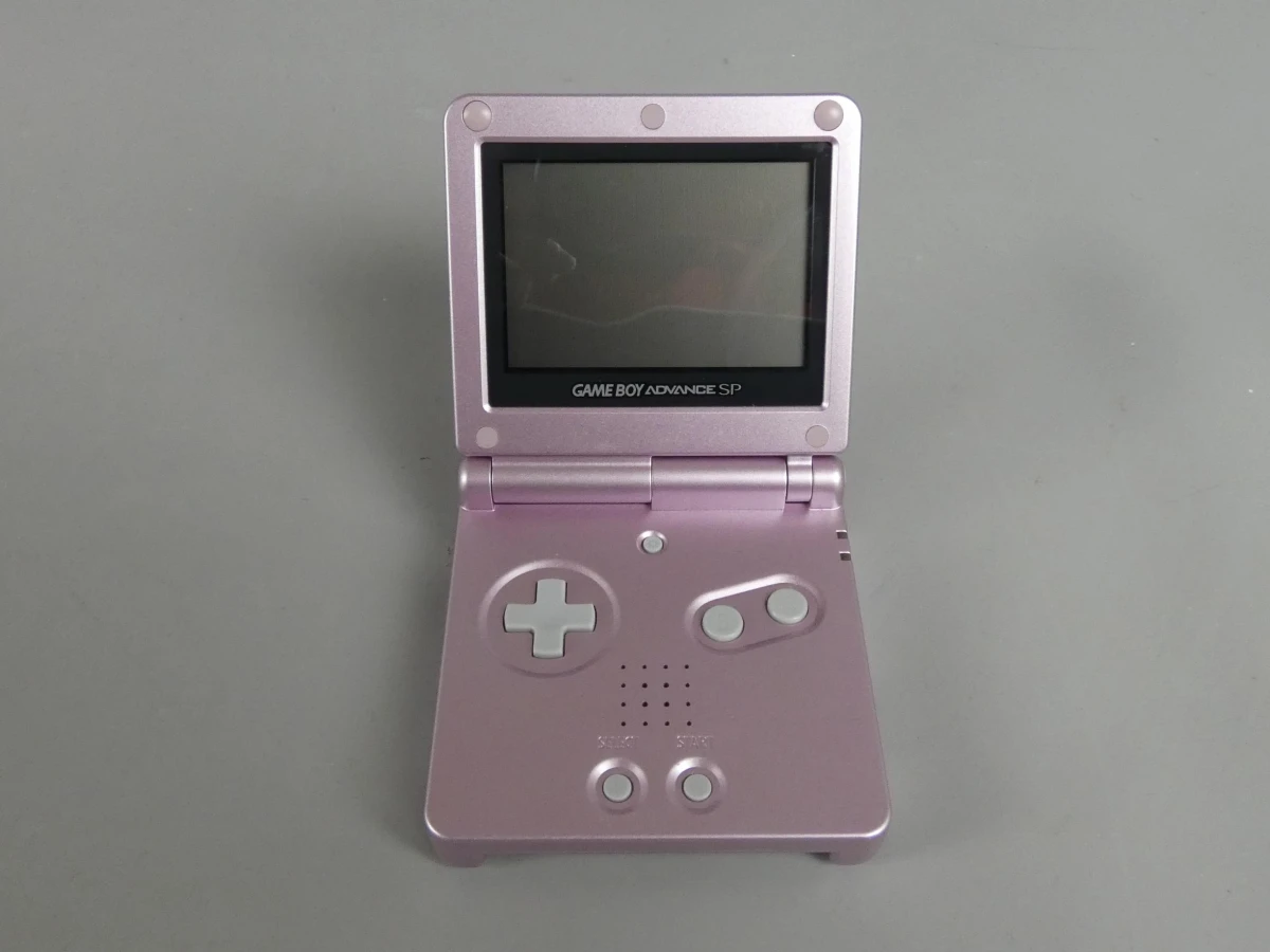 Nintendo Game Boy Advance SP Pink Limited Edition met doos (Getest en werkt) - foto 7