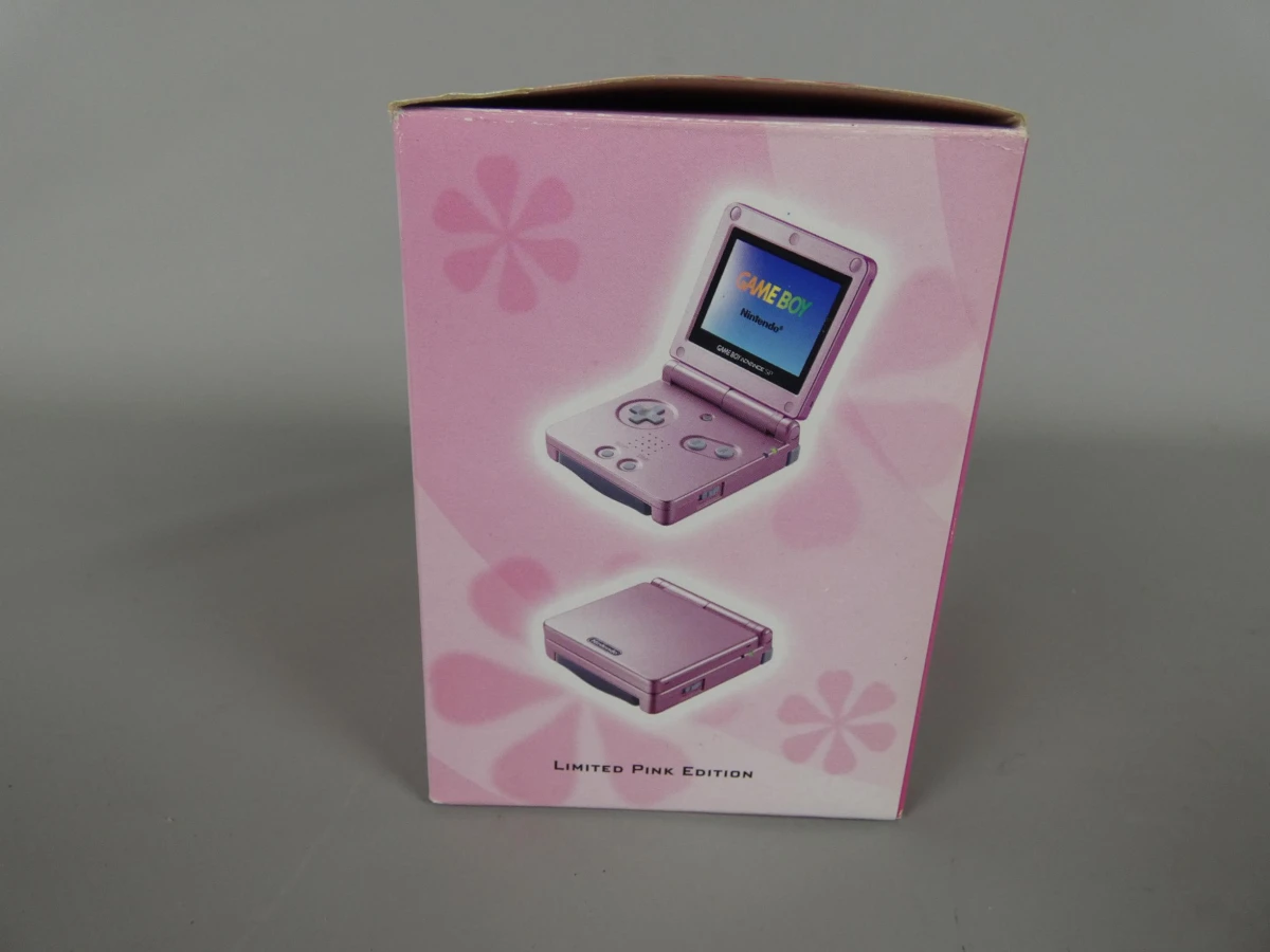 Nintendo Game Boy Advance SP Pink Limited Edition met doos (Getest en werkt) - foto 2