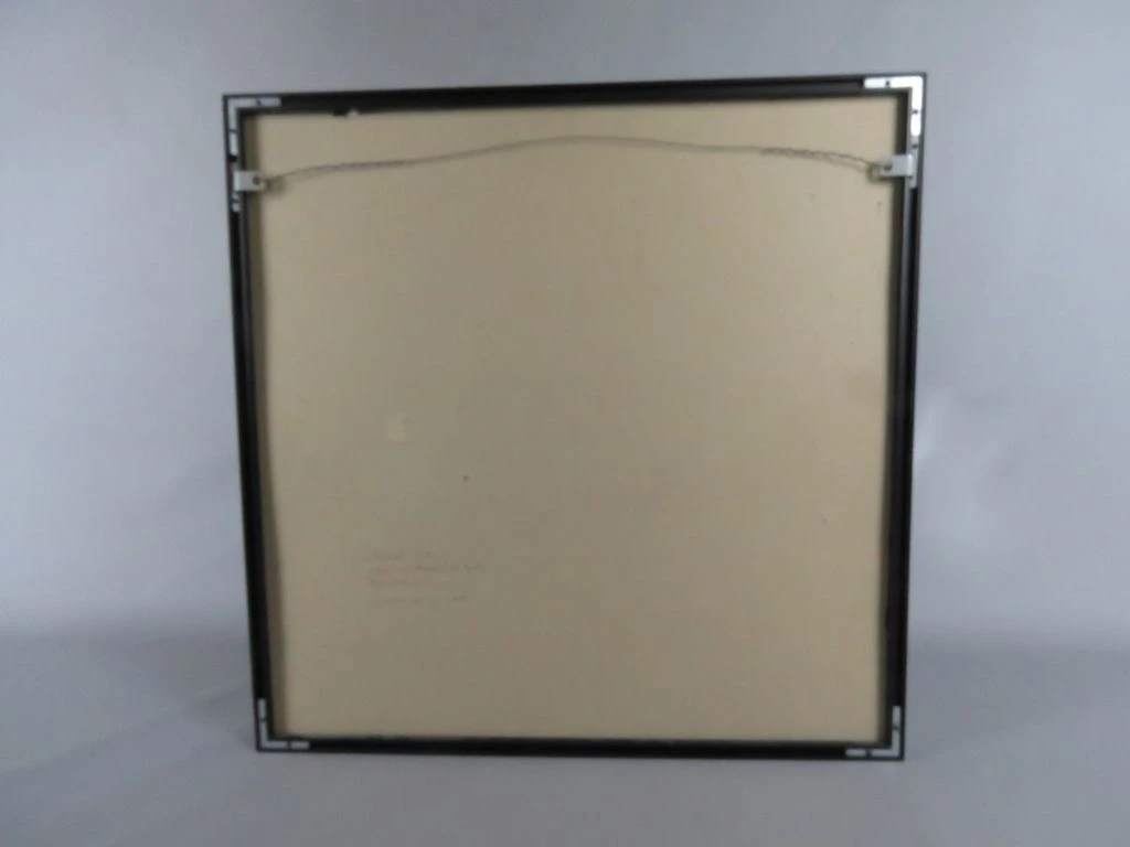 Abstracte grafiek 'Prisma V-bis' uit 1988 in lijst - foto 2