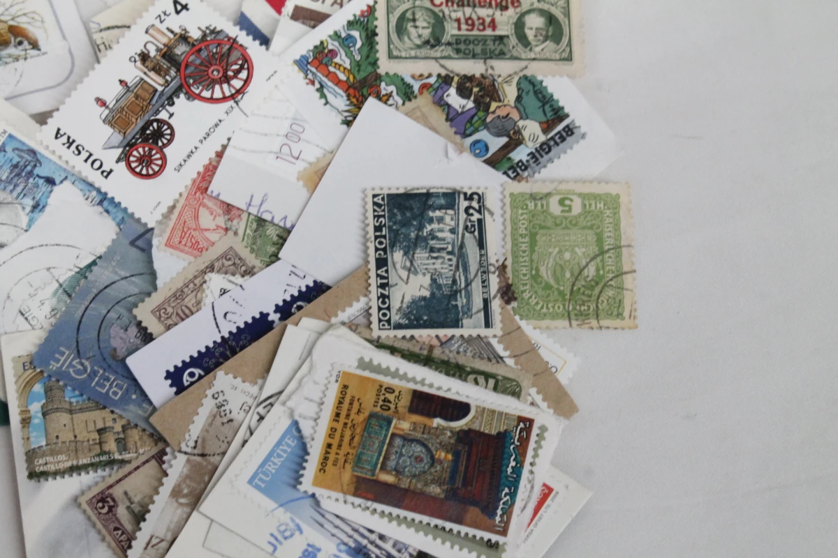Verzameling oude postzegels uit diverse landen - foto 5
