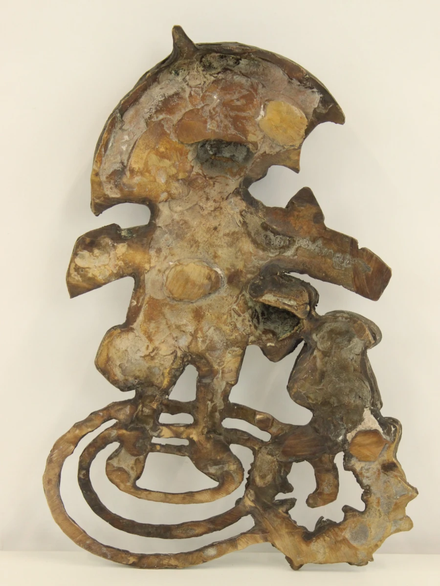 Bronzen reliëfplaque May Claerhout (1939–2016) - foto 4