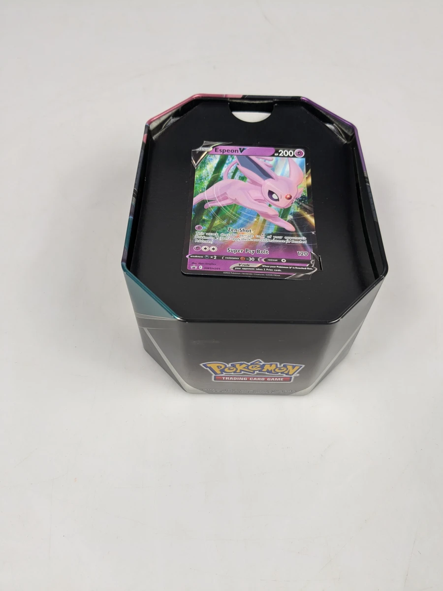 Pokémon tin met kaarten en verzamelaccessoires met binder - foto 10