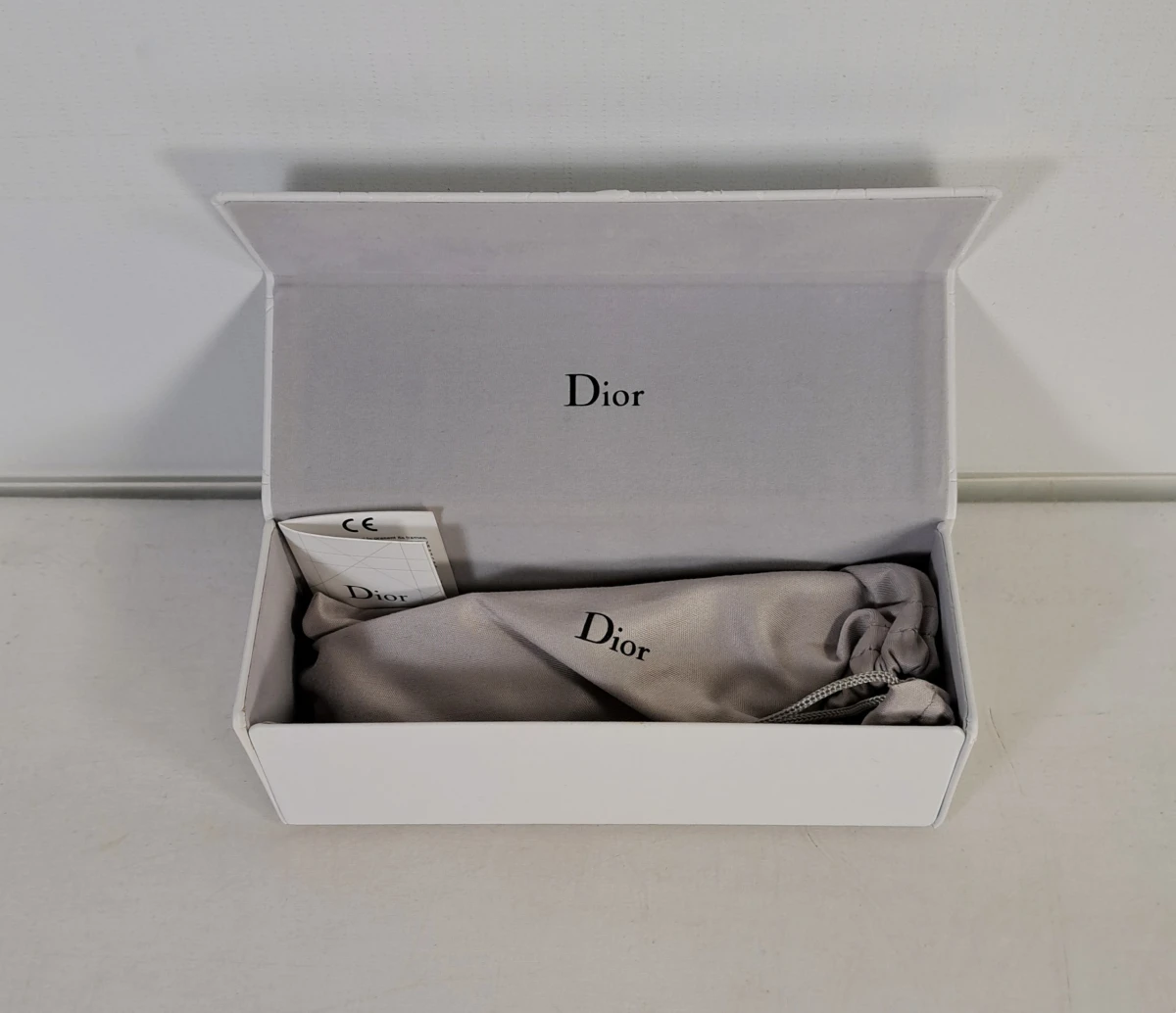 Dior Damesbril met roodbruin montuur en hoesje - foto 3