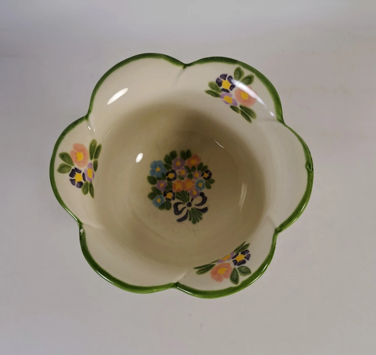 Set van 4 decoratieve vazen en kannen met bloemmotief - foto 8