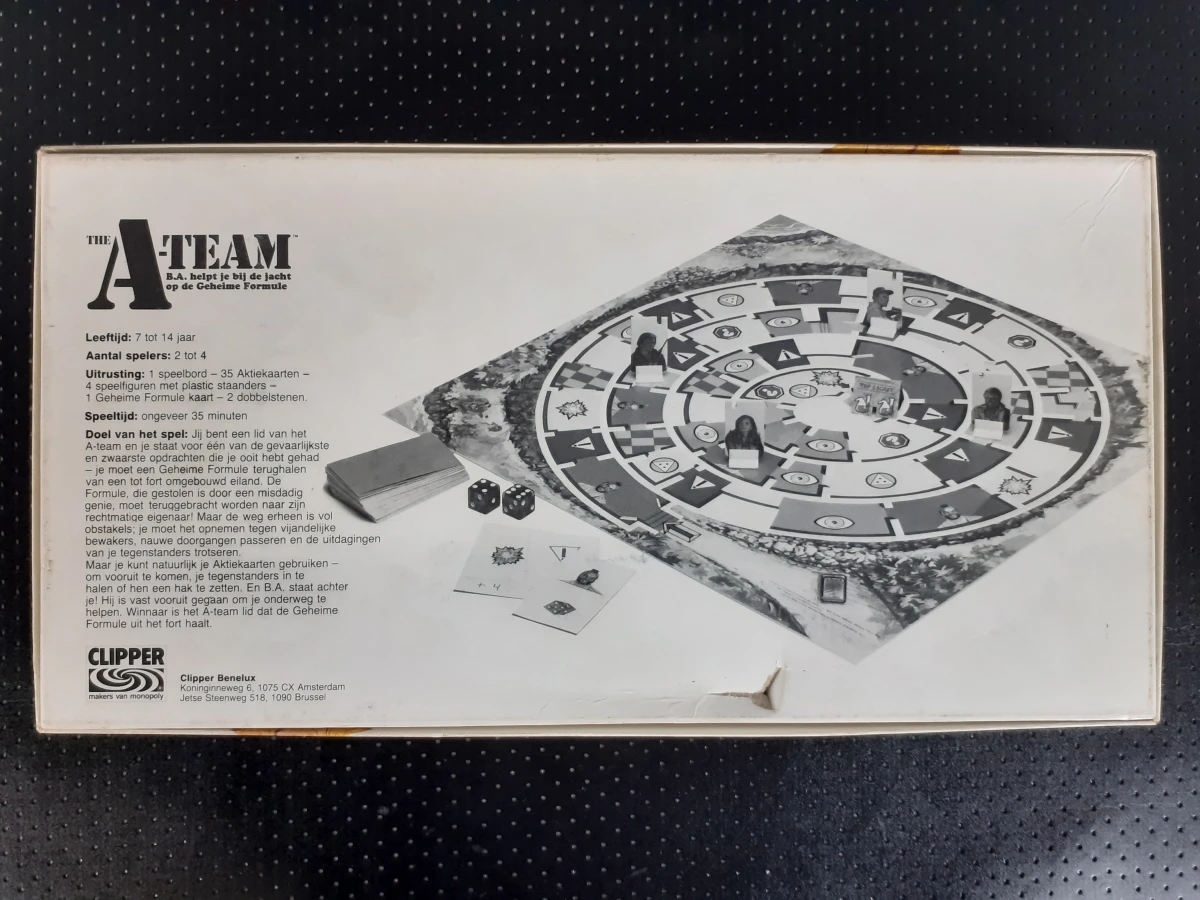 Bordspel: The A-Team: B.A. helpt je bij de jacht op de Geheime Formule - foto 2
