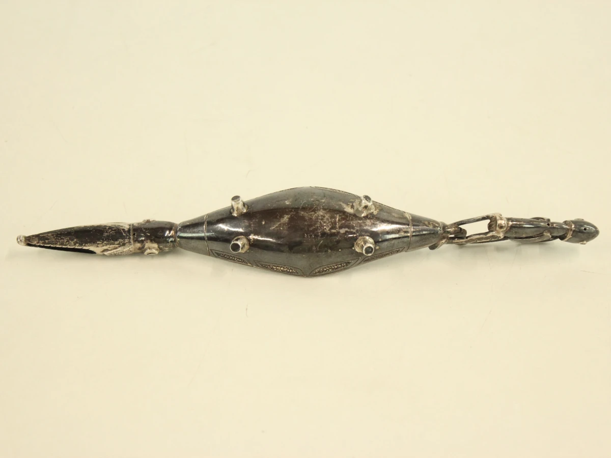 Etnisch sterling zilveren figuratief schaaltje - foto 9