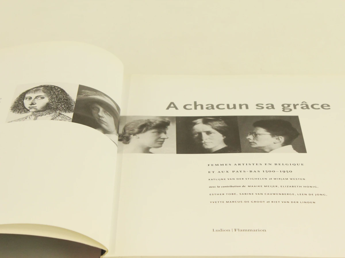 A chacun sa grâce - Vrouwenkunstenaars in België en Nederland 1500-1950 uitgegeven door Ludion / Flammarion - foto 4