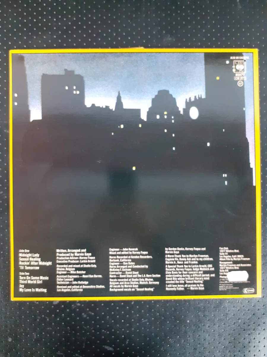Vinyl: Marvin Gaye - Midnight Love - foto 2
