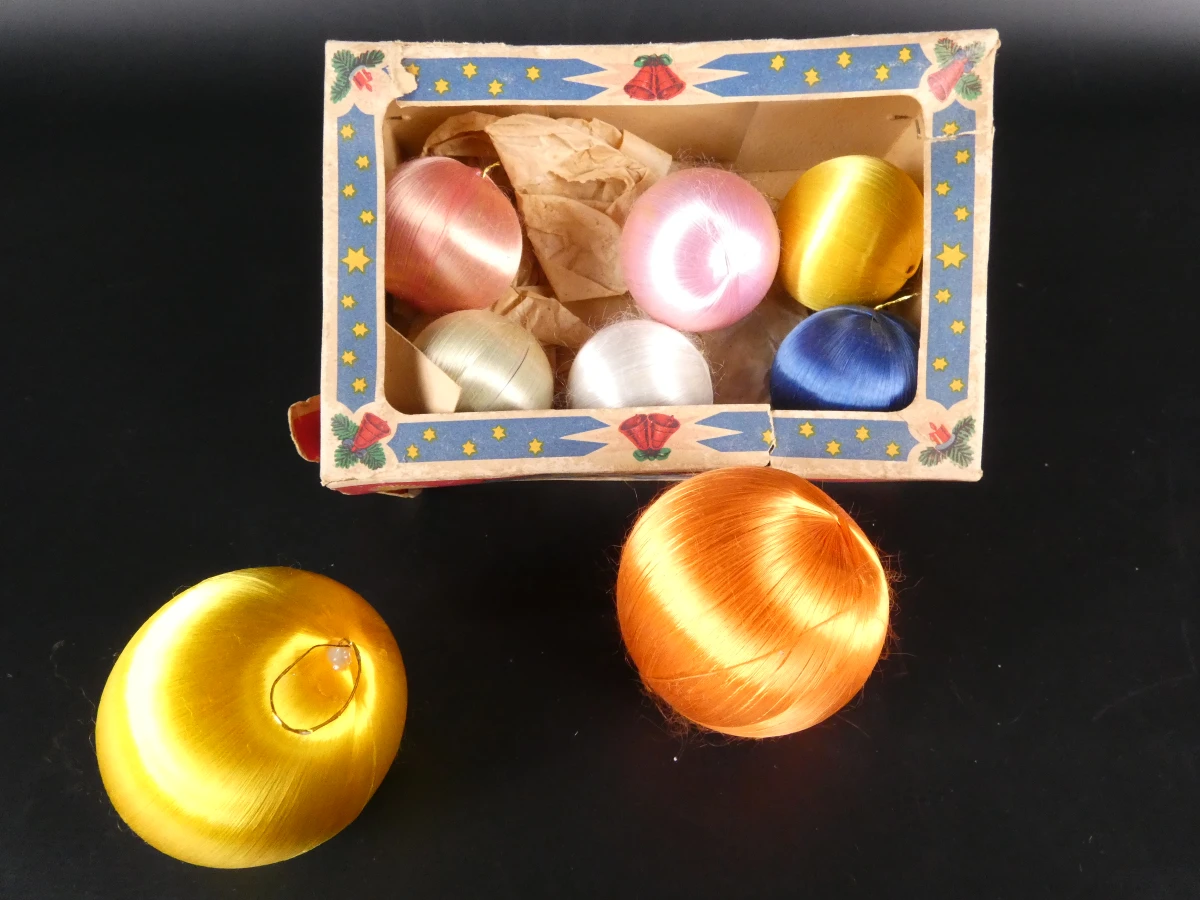 Grote collectie vintage kerstornamenten - foto 4