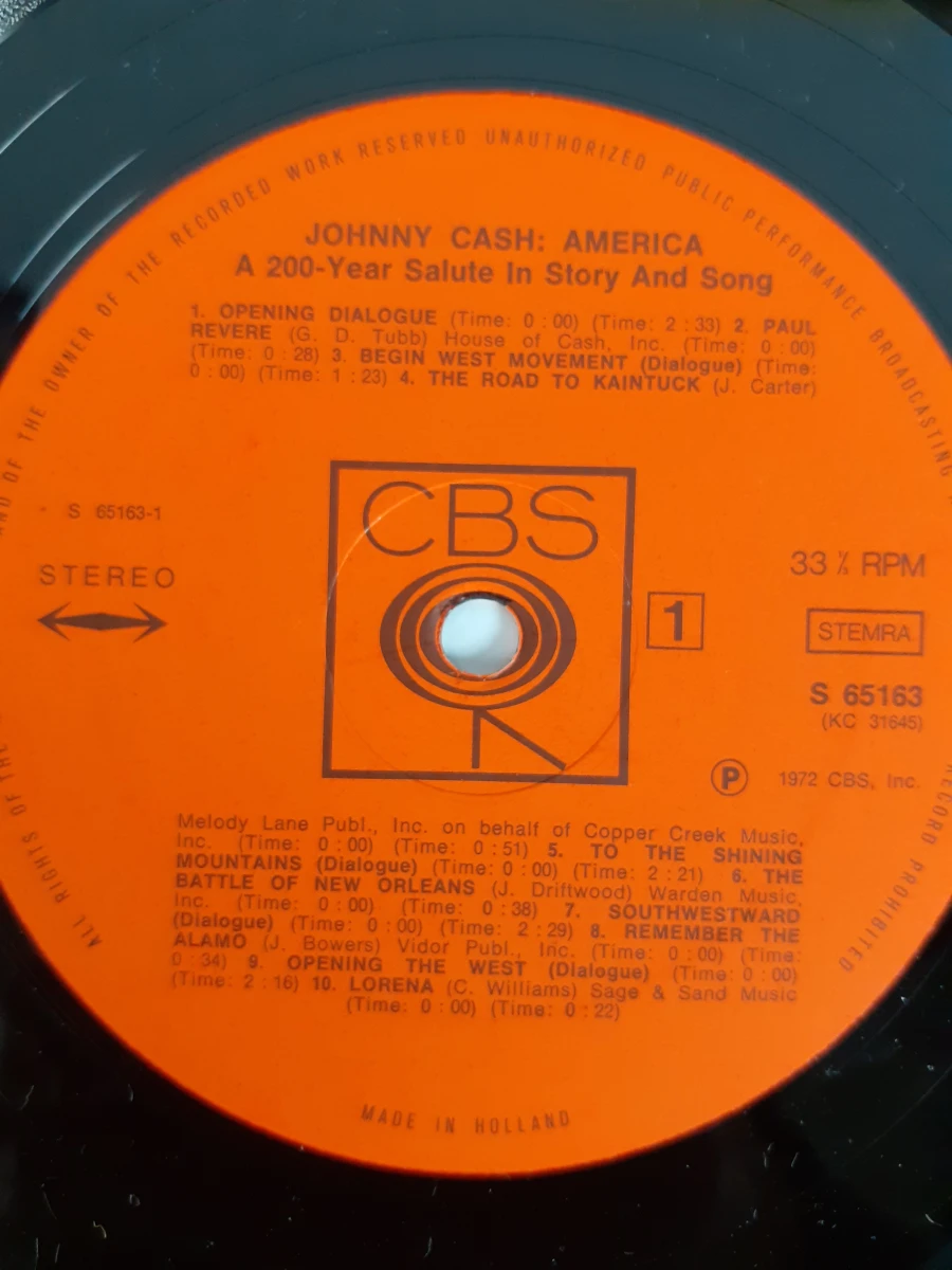 Vinyl: Duo van Johnny Cash Albums - foto 5