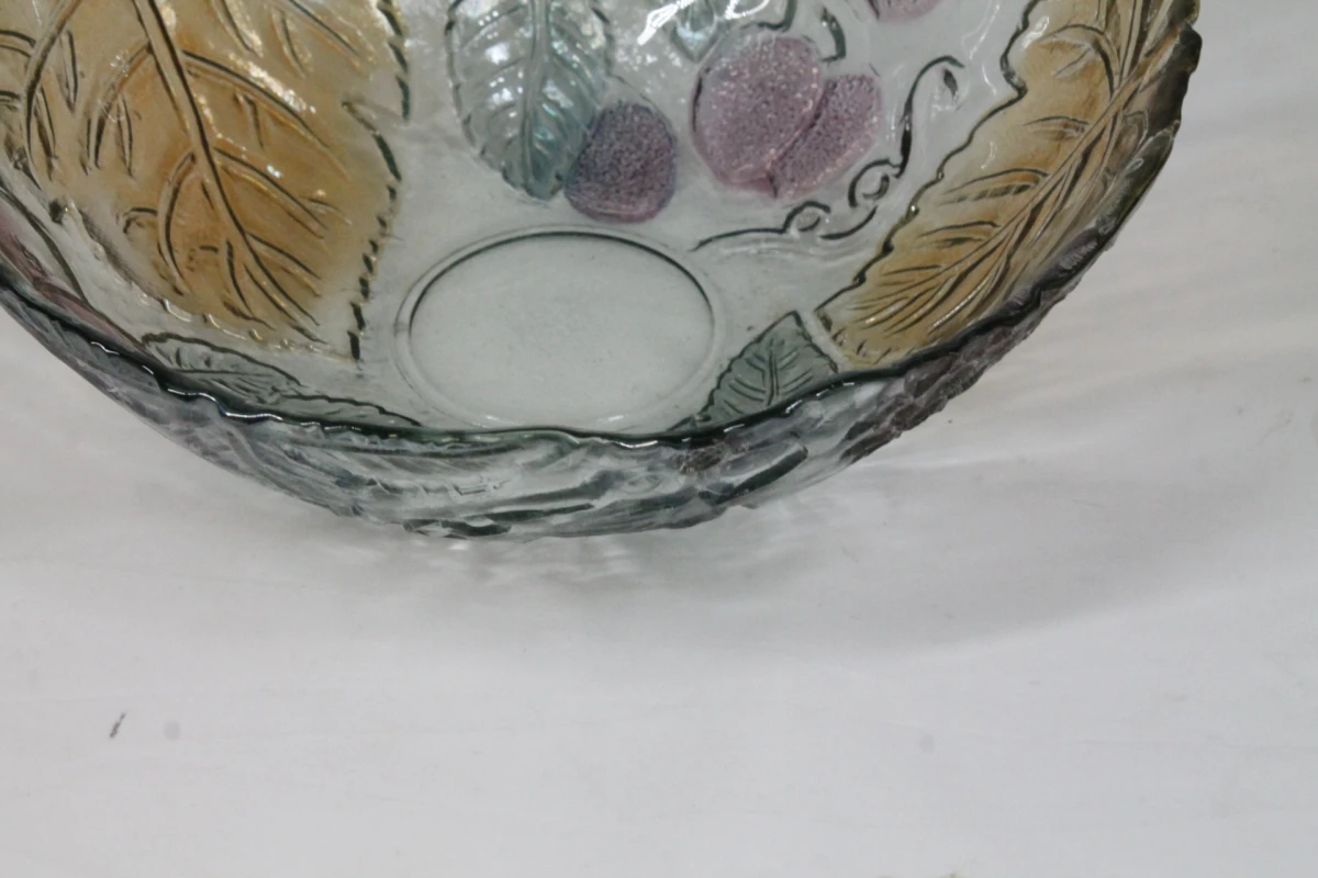 Vintage glazen serveerset - foto 11