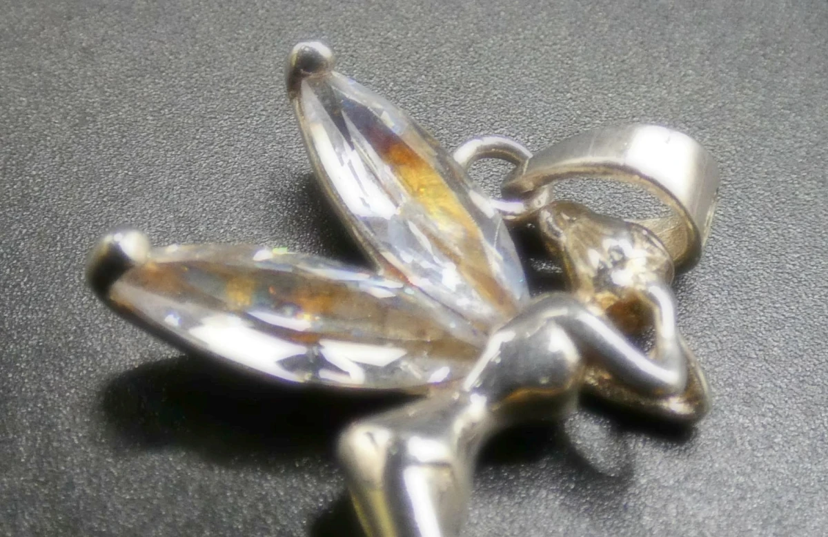 Zilveren fee hanger - foto 5