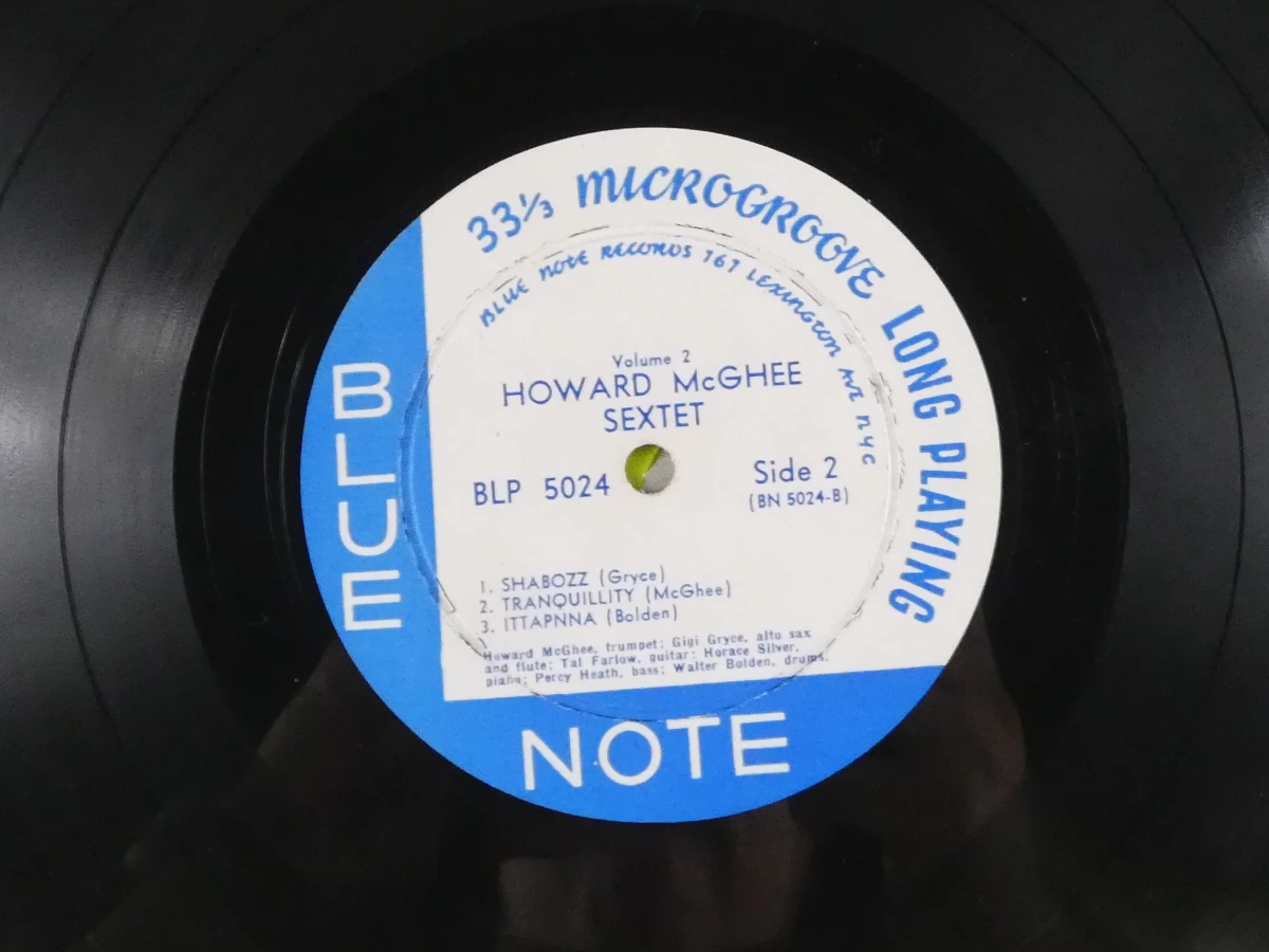 Howard McGhee Volume 2 – 10-inch LP, eerste persing 1953 - foto 3