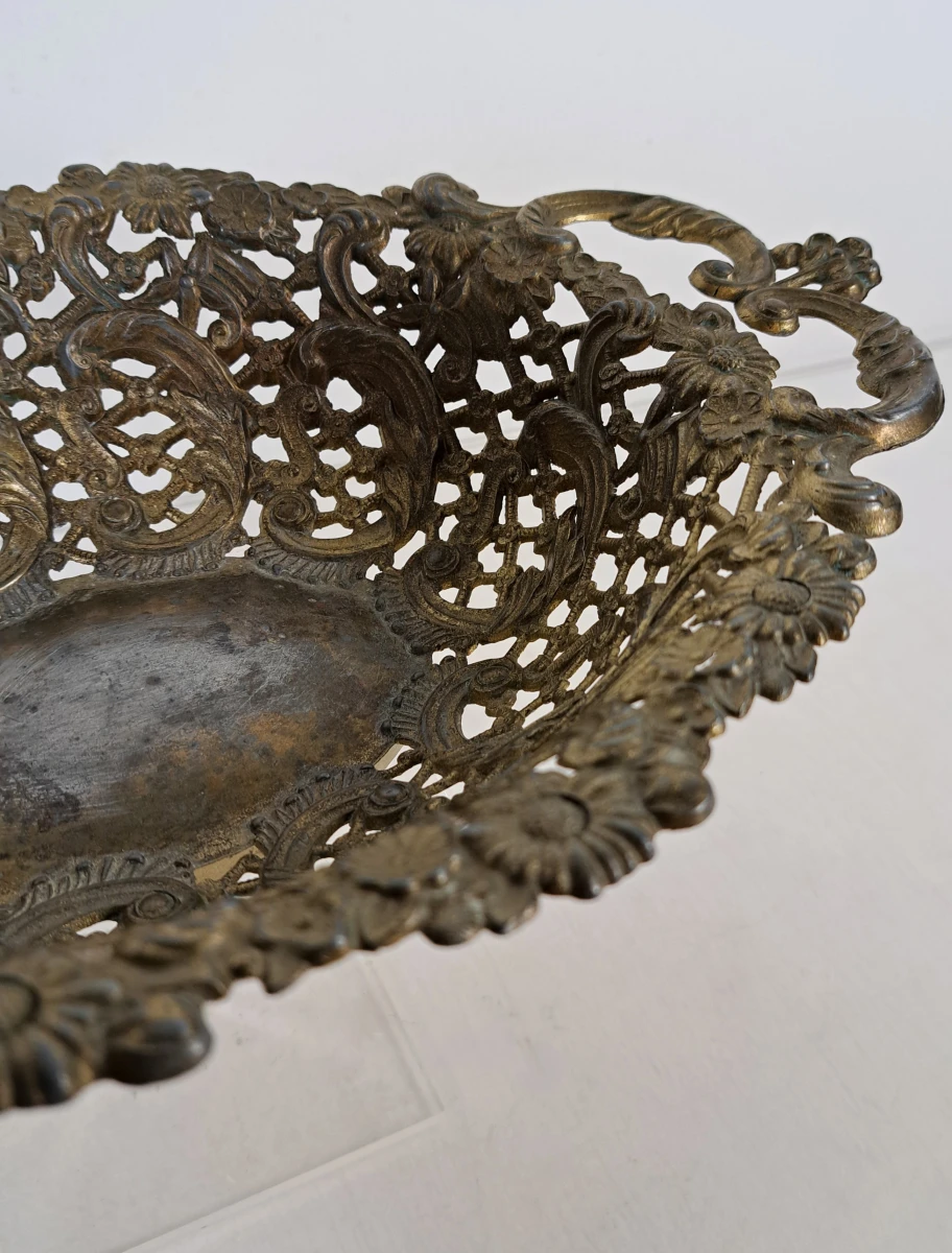 Set van 3 antieke koperen decoratieve voorwerpen - foto 5