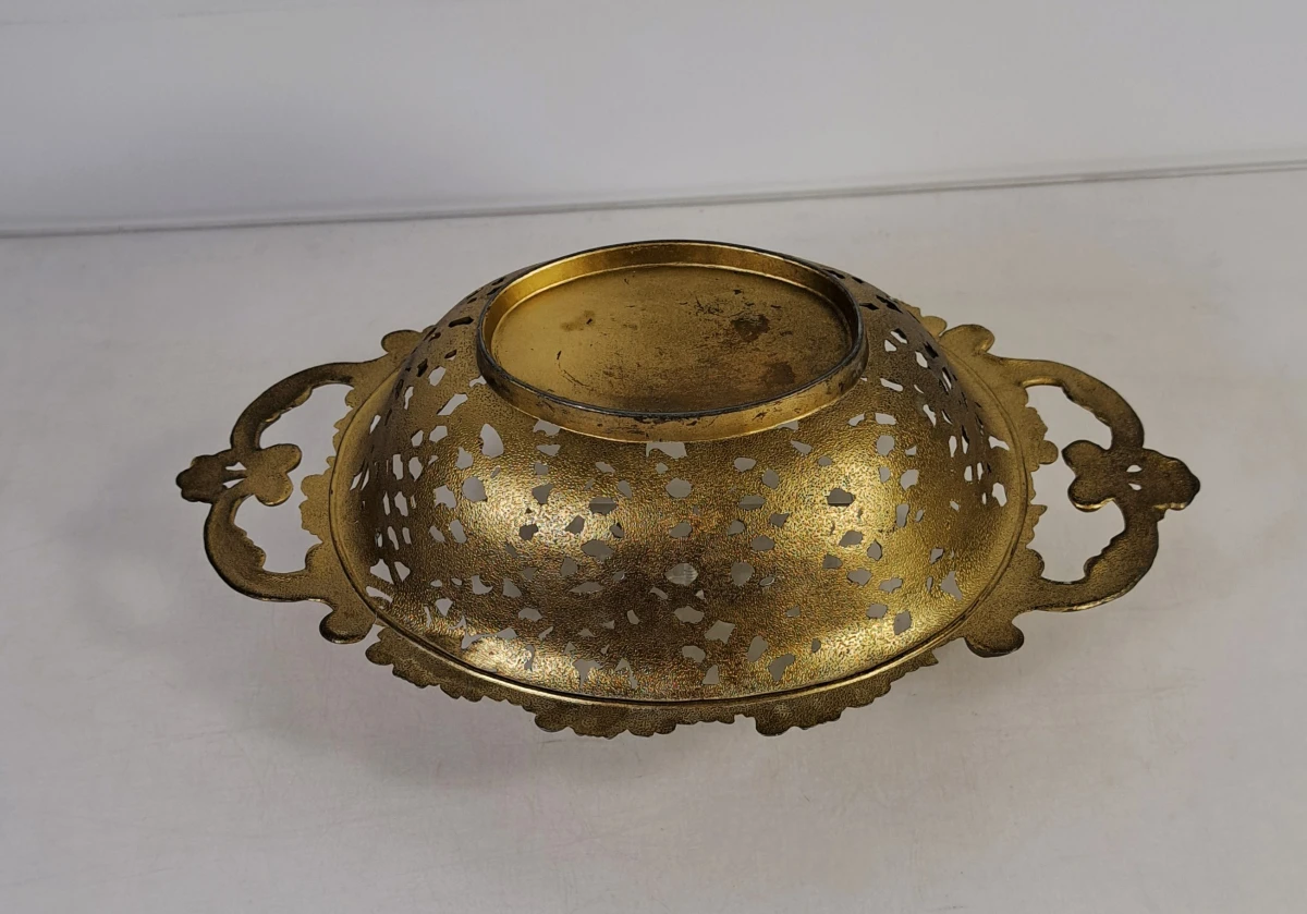 Set van 3 antieke koperen decoratieve voorwerpen - foto 6