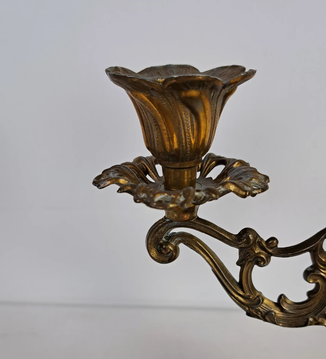 Set van 3 antieke koperen decoratieve voorwerpen - foto 8