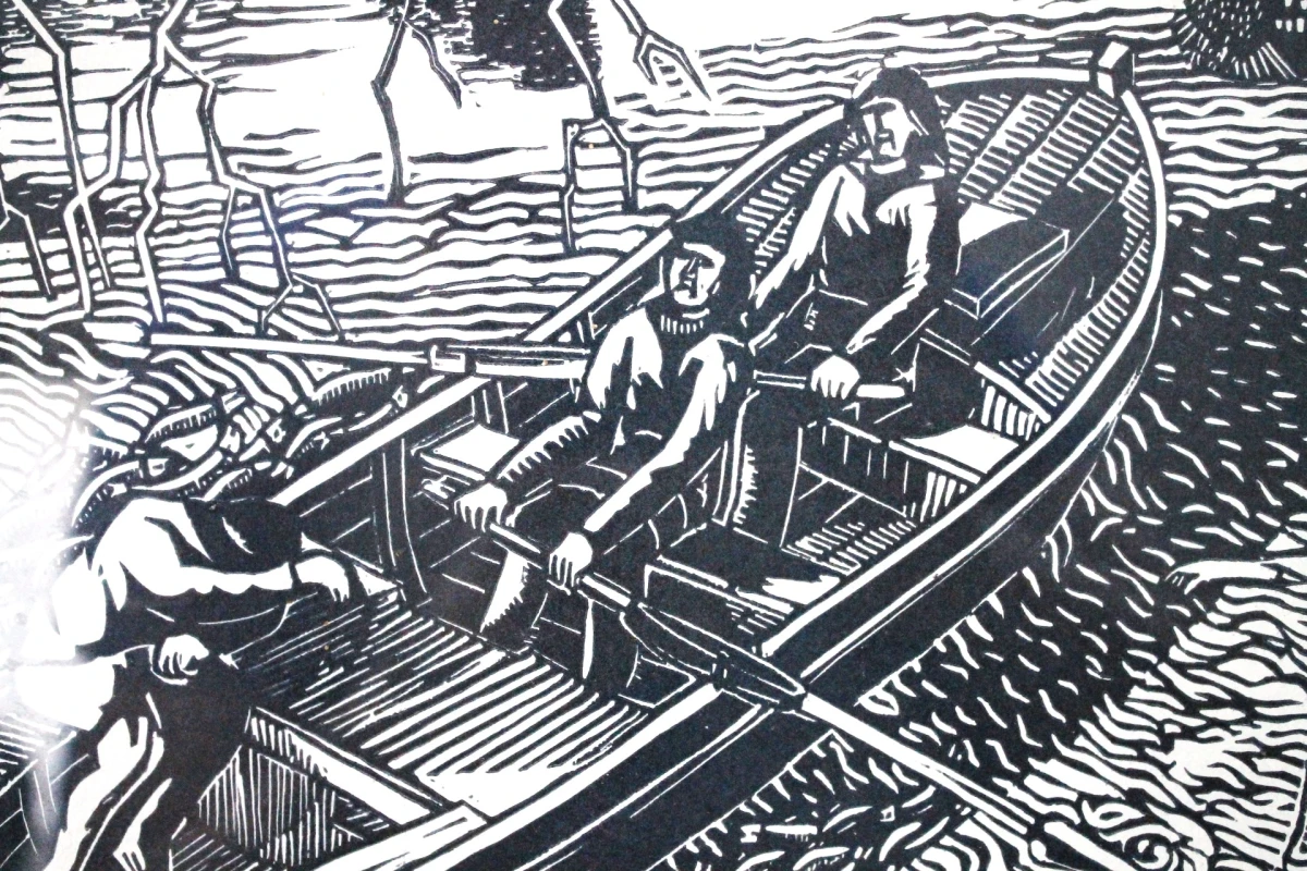 Genummerde Lithografie Frank-Ivo van Damme - foto 4