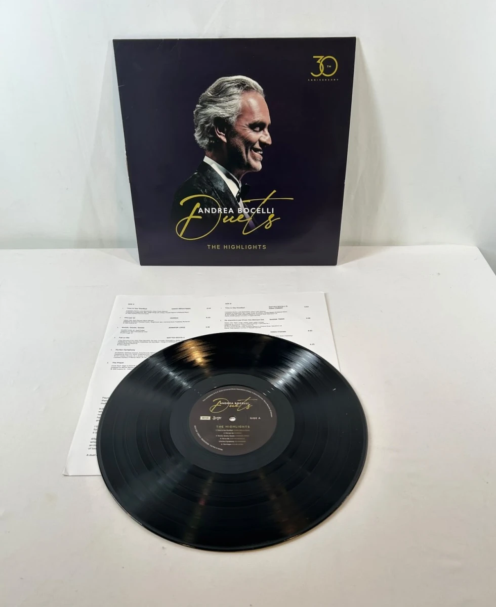 Andrea Bocelli - Duets The Highlights LP vinylplaat - foto 4