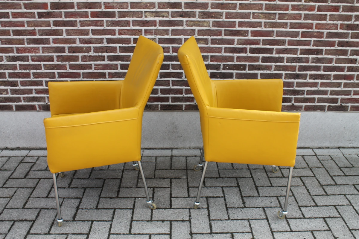 2 Bert Plantagie Arc design eetkamerstoelen - foto 3