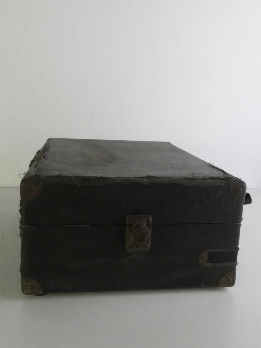 Vintage Linguaphone koffergrammofoon met Garrard-mechanisme - foto 6
