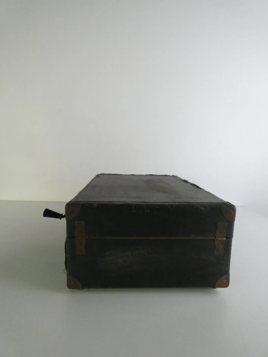 Vintage Linguaphone koffergrammofoon met Garrard-mechanisme - foto 8