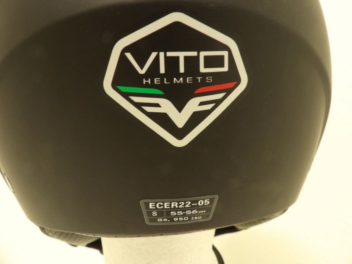 Vito Jet Moda Notte motorhelm maat S met vizier - foto 7