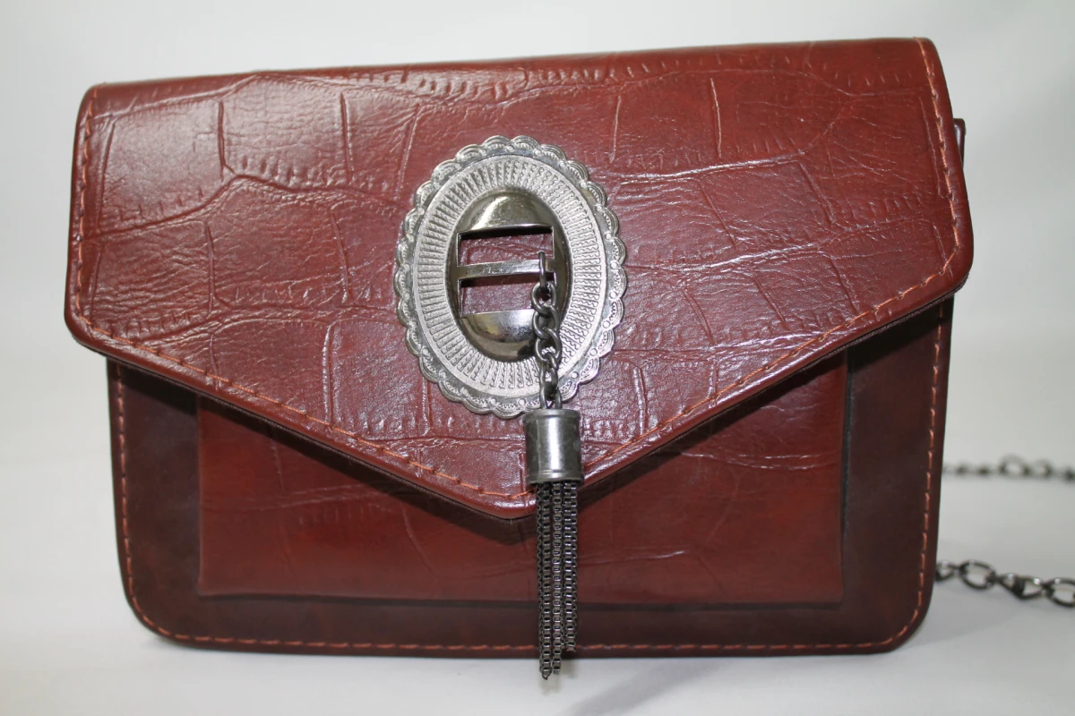 Donkerbruine Crossbody Tasje - foto 5