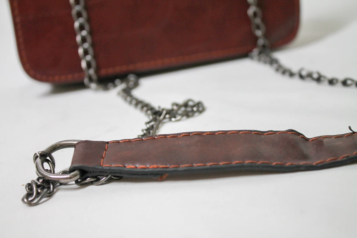Donkerbruine Crossbody Tasje - foto 3