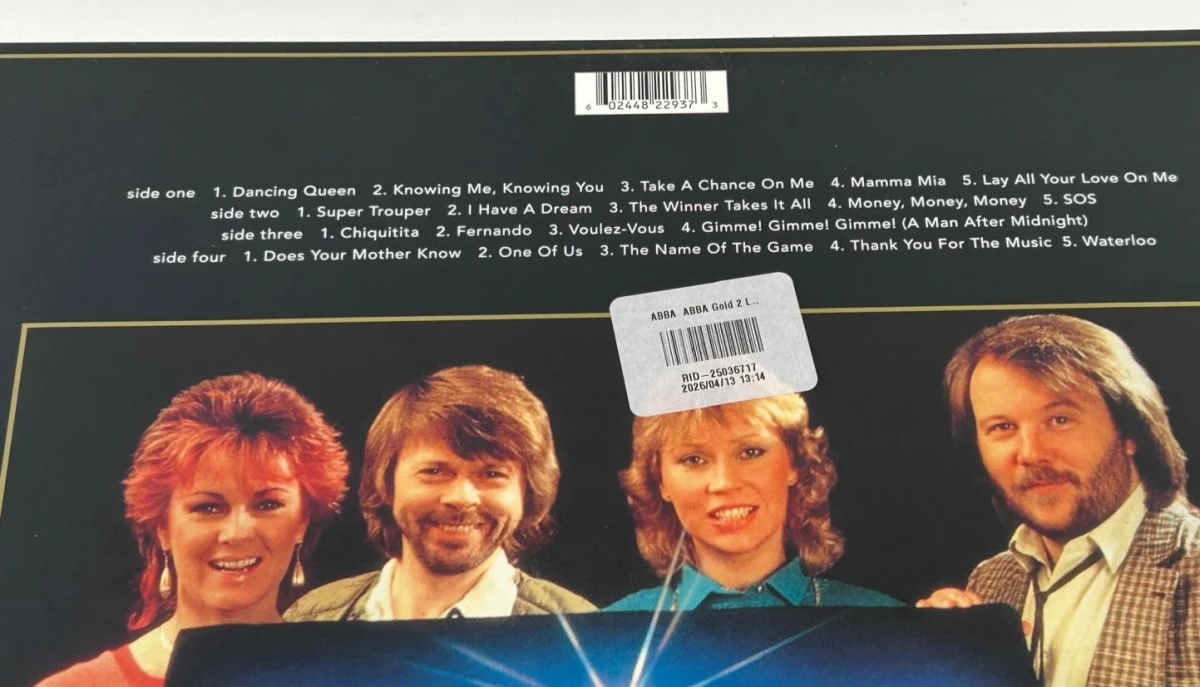 ABBA Gold Greatest Hits vinylplaat - foto 3