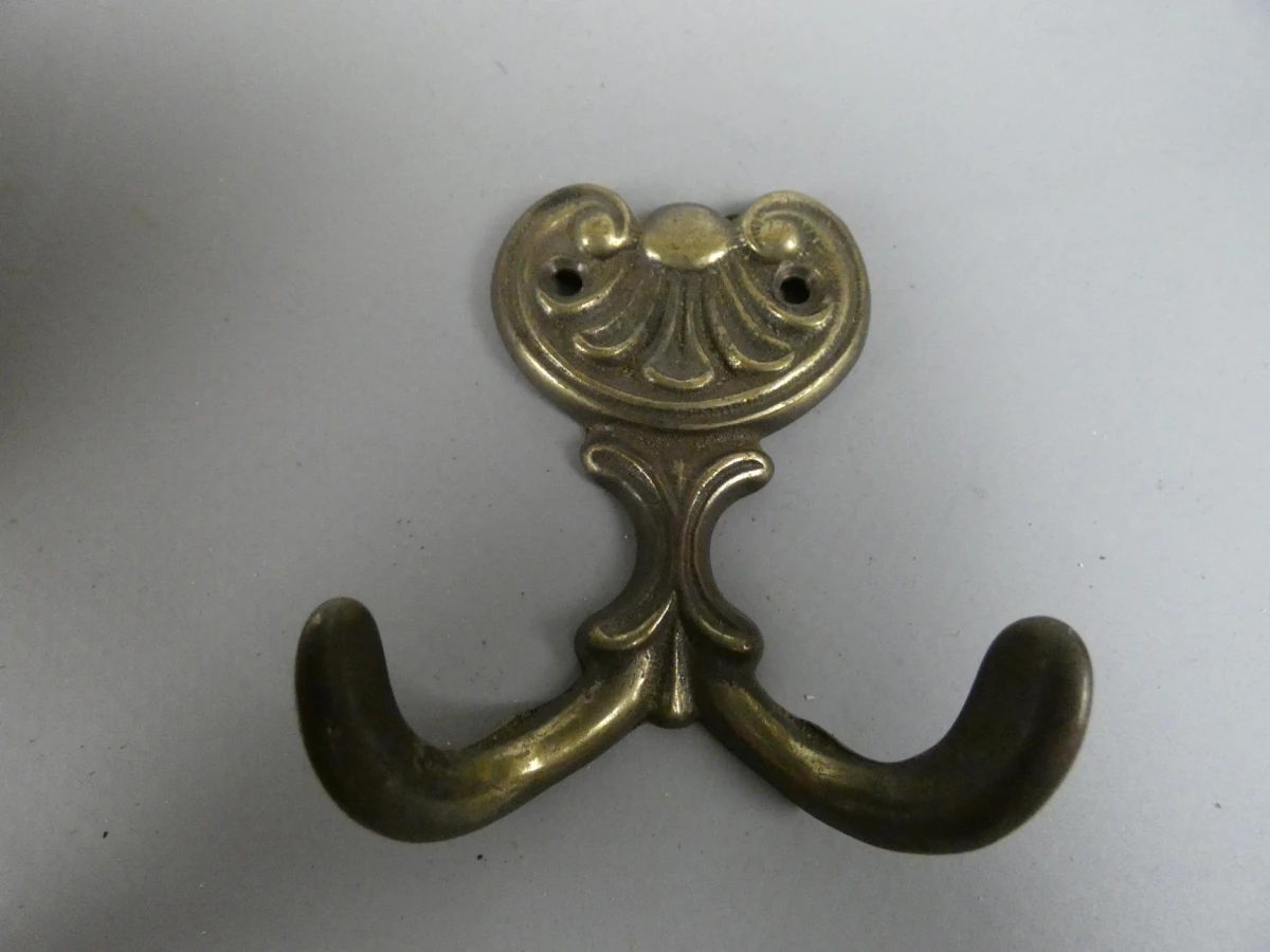 Messing en bronzen deurklopper, -knop en kapstok - foto 3