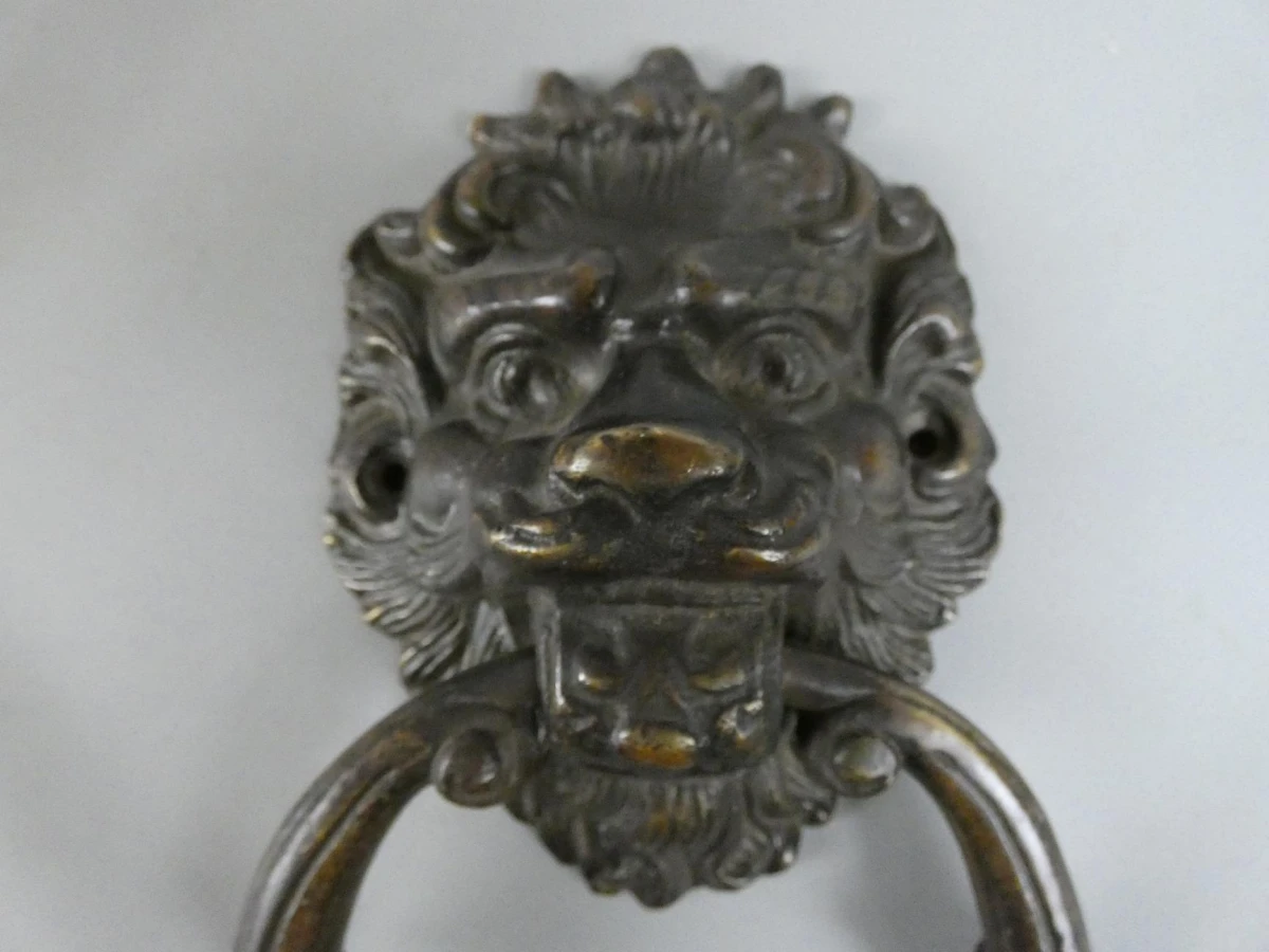 Messing en bronzen deurklopper, -knop en kapstok - foto 5