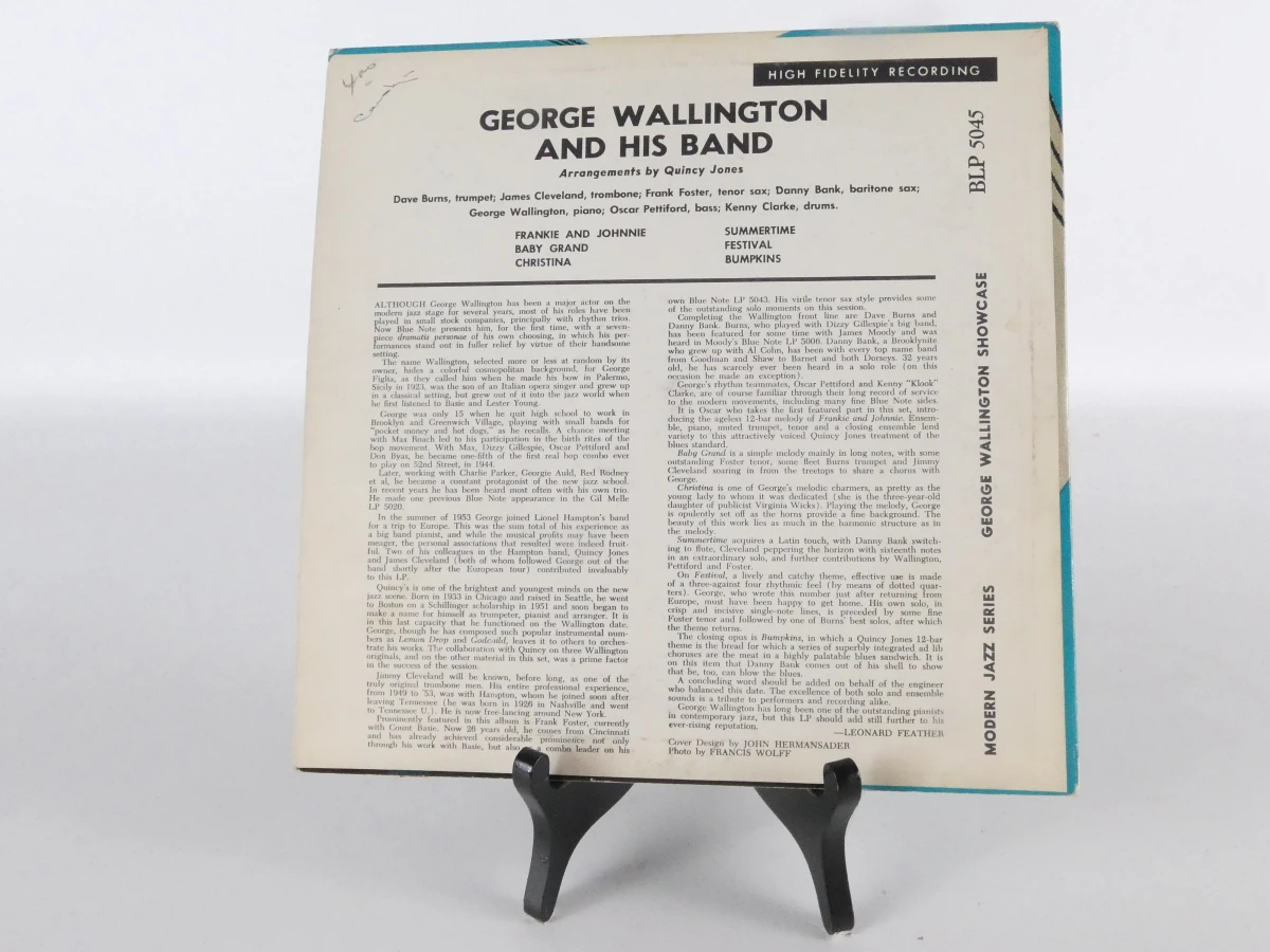 George Wallington Showcase 1954 - 10-inch LP - foto 6