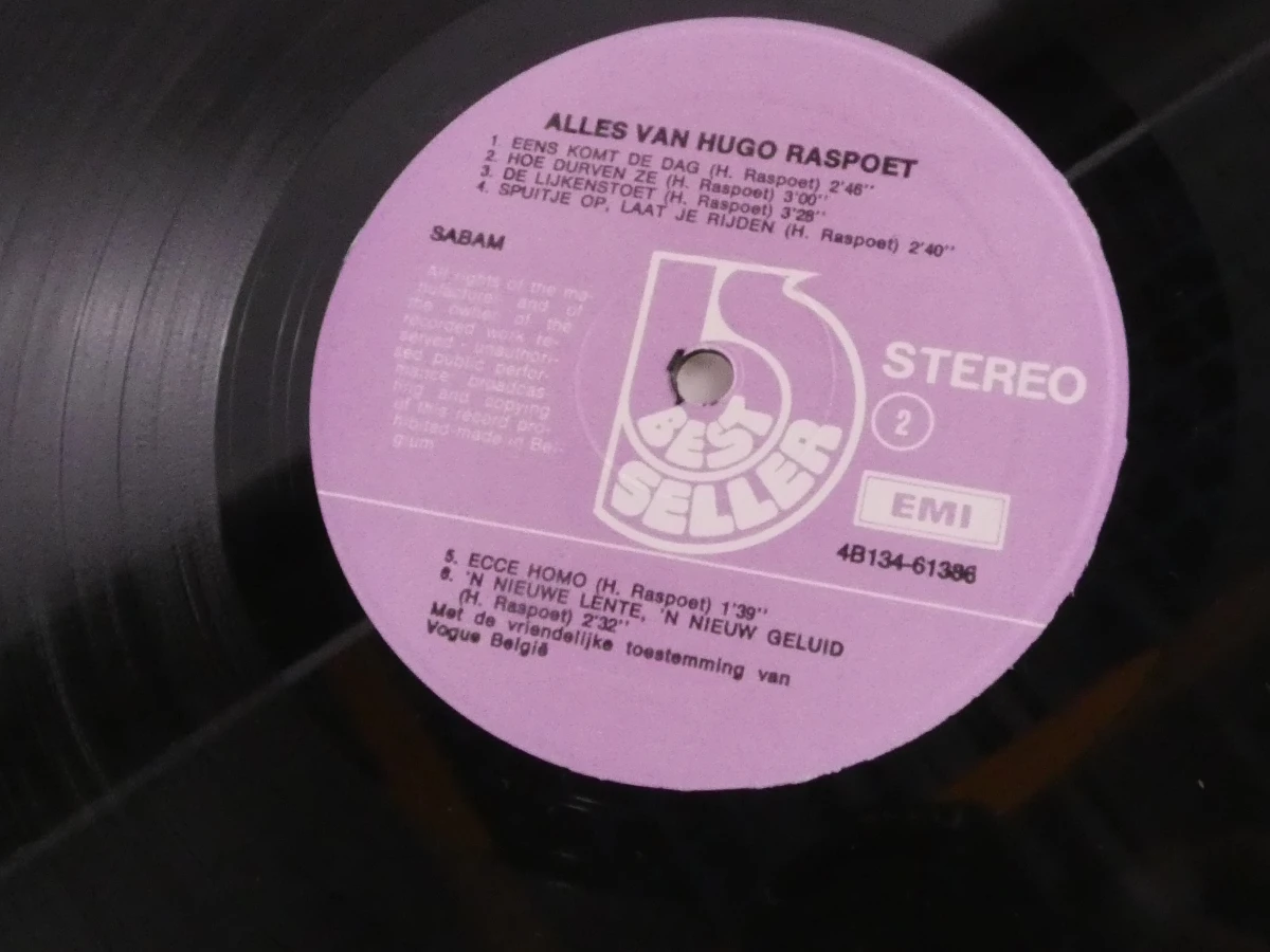 Vinylplaat Alles van Hugo Raspoet - 2LP - foto 5