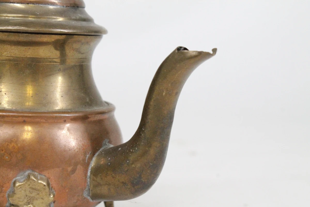 Vintage Marokkaanse miniatuur theepot - foto 4