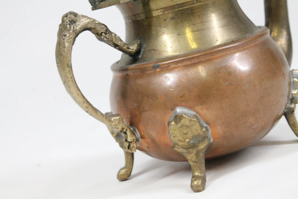 Vintage Marokkaanse miniatuur theepot - foto 3