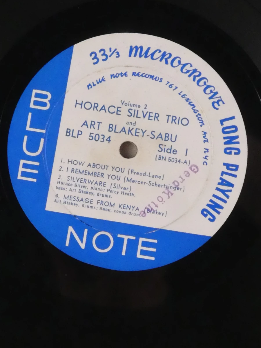 Horace Silver Trio & Art Blakey vinylplaat Blue Note - foto 3