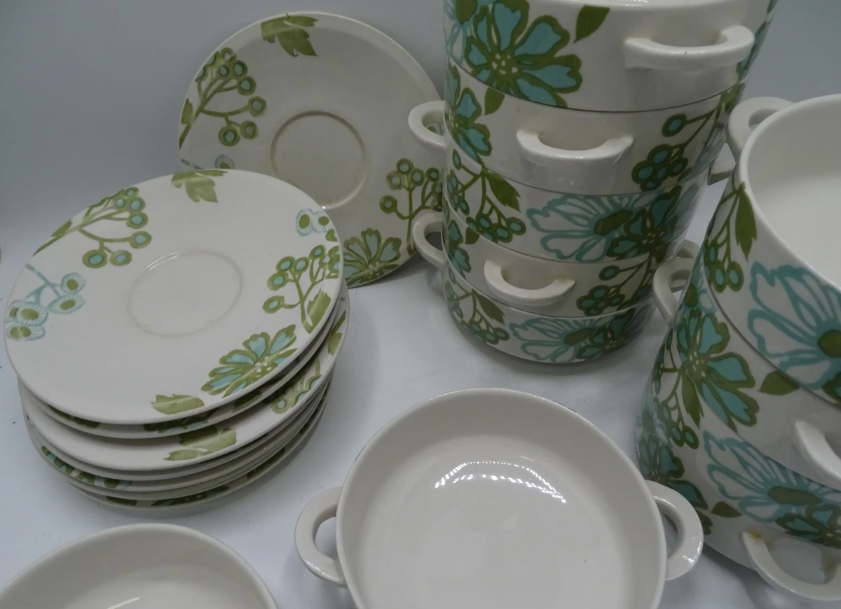 54 delig Villeroy & Boch Scarlett servies - foto 2