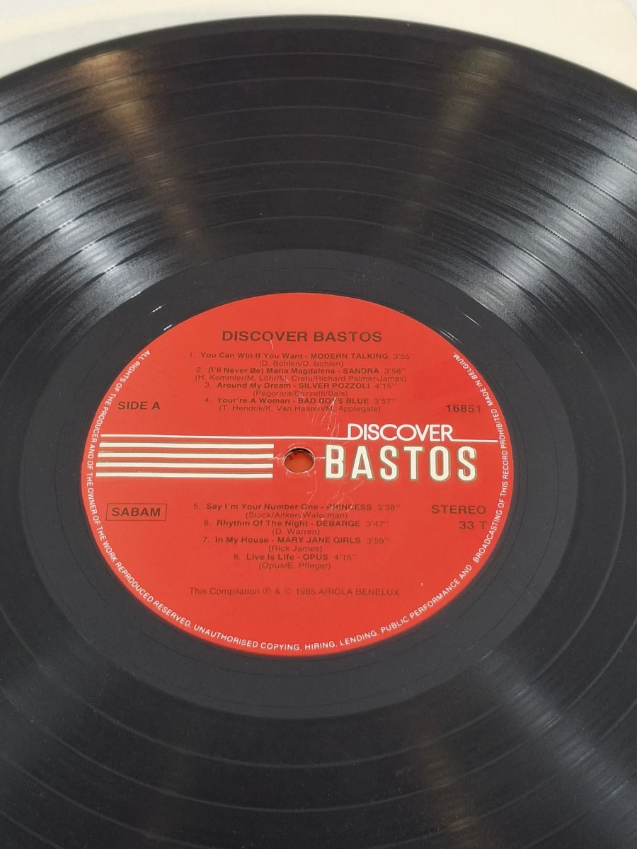 2 vinylplaten Discover Bastos - foto 4