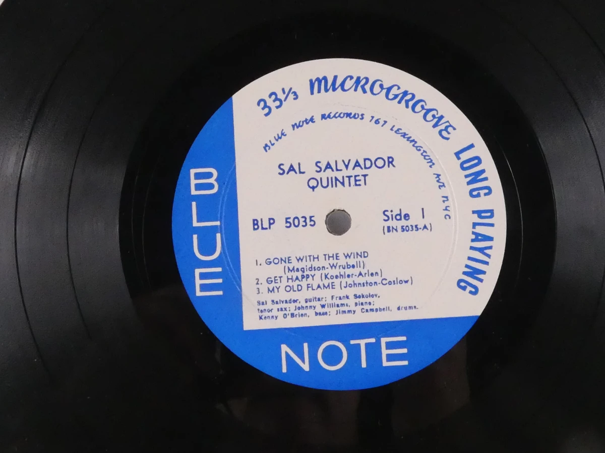 Sal Salvador Quintet 10-inch LP - Blue Note - foto 3