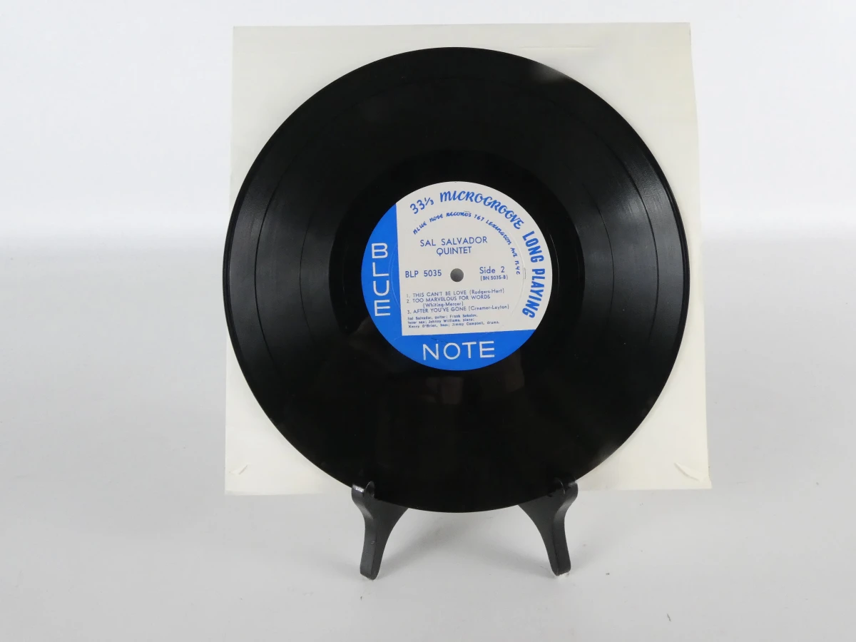 Sal Salvador Quintet 10-inch LP - Blue Note - foto 4