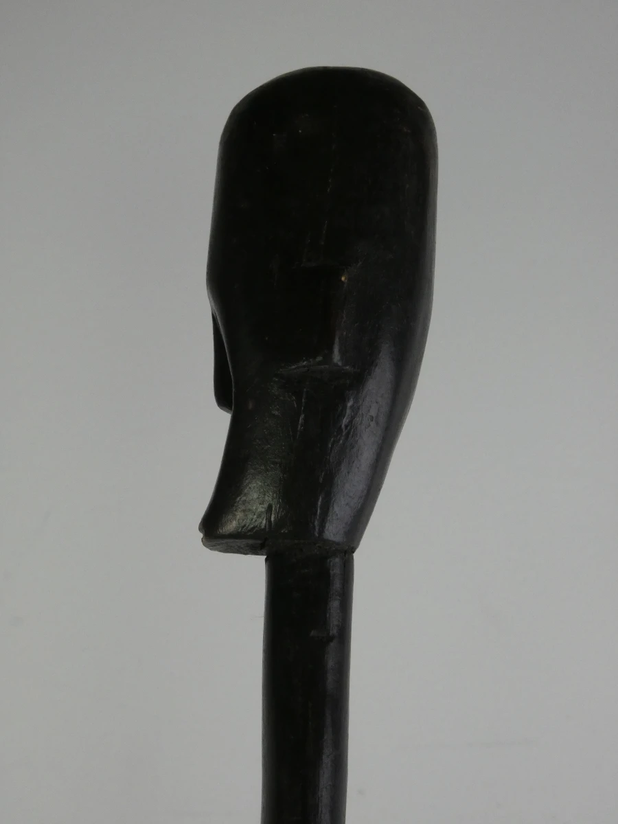 Set van 2 hoge Afrikaanse beeldjes - foto 4