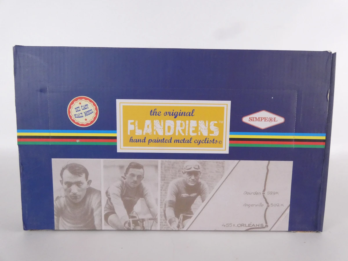 The Original Flandriens - 60 Handgeschilderde Metalen Miniatuurwielrenners - foto 2